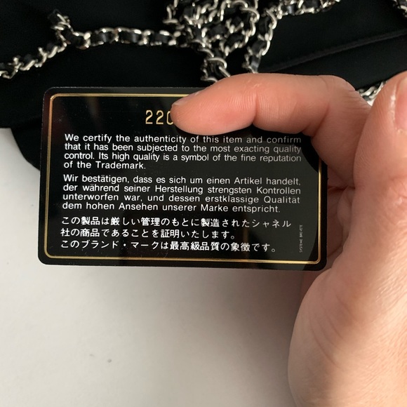 SOLD Chanel Classic Wallet on Chain - Picture 10 of 11